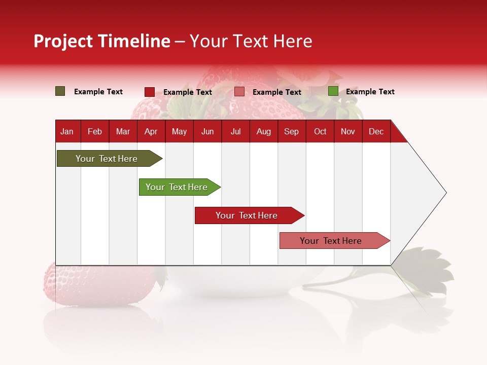Fresh Natural Vegetarian PowerPoint Template