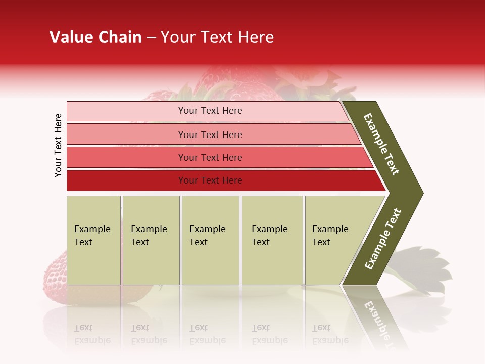 Fresh Natural Vegetarian PowerPoint Template