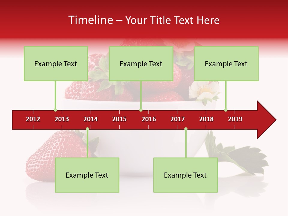 Fresh Natural Vegetarian PowerPoint Template