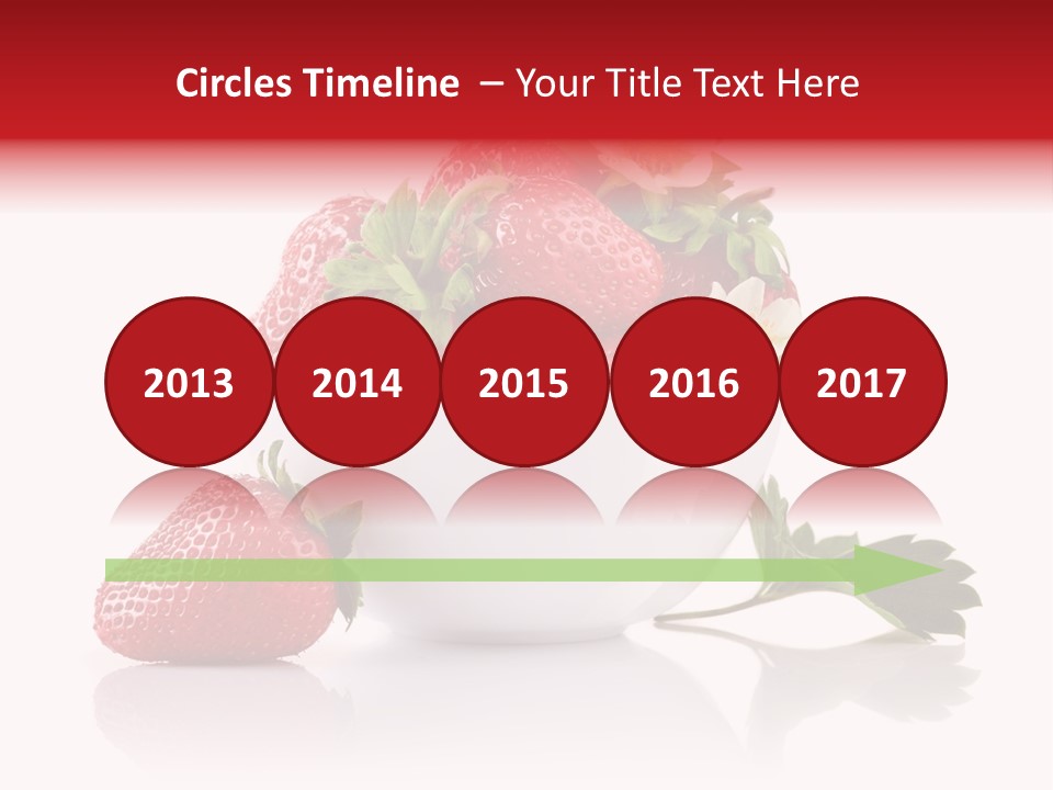 Fresh Natural Vegetarian PowerPoint Template