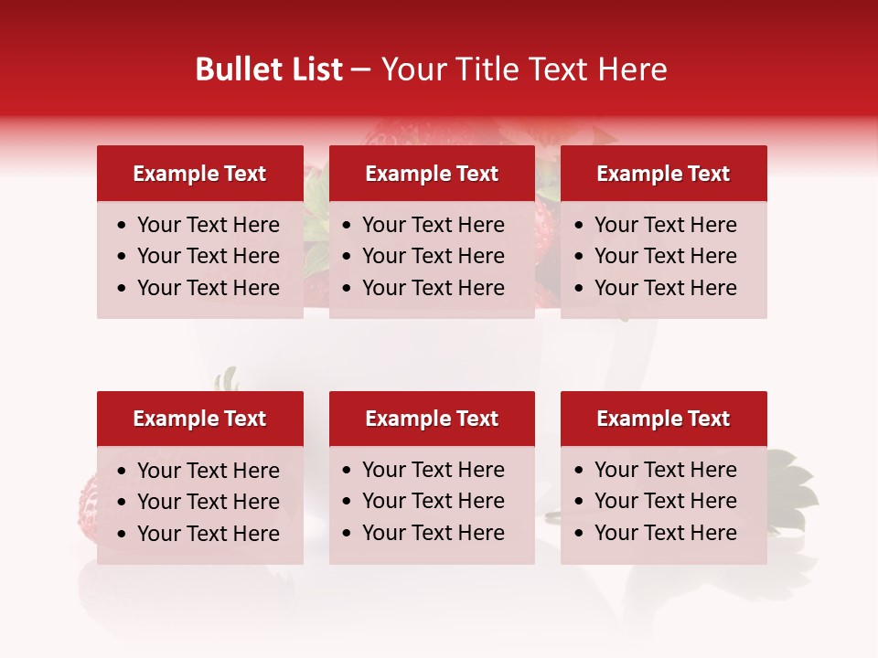 Fresh Natural Vegetarian PowerPoint Template