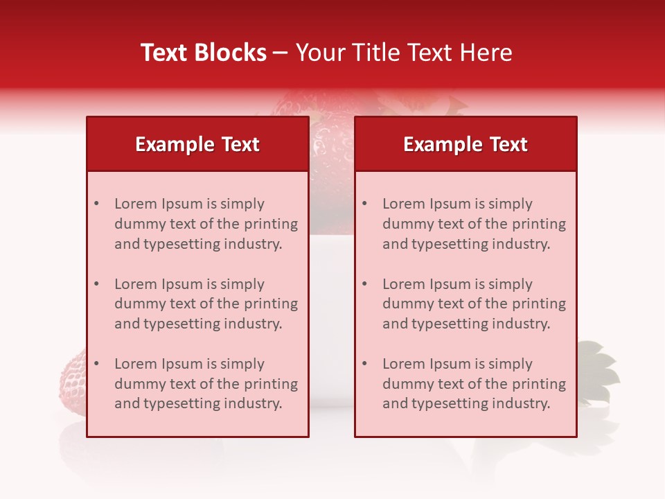 Fresh Natural Vegetarian PowerPoint Template