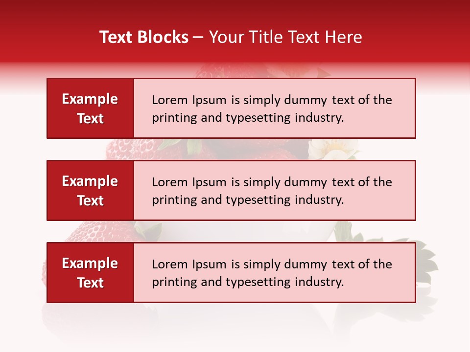 Fresh Natural Vegetarian PowerPoint Template