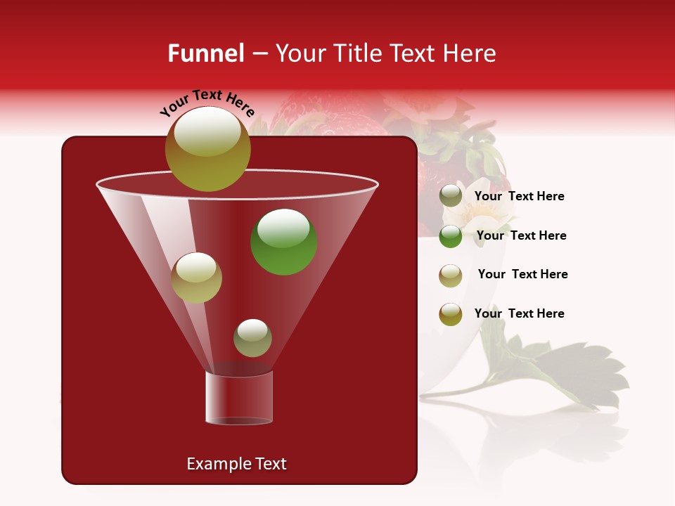 Fresh Natural Vegetarian PowerPoint Template