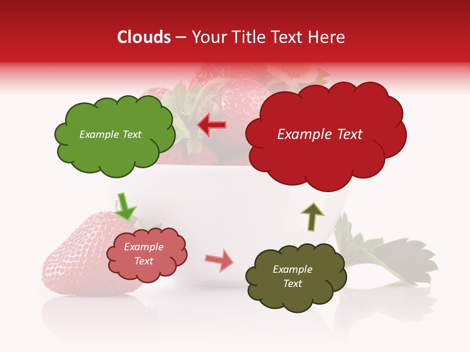 Fresh Natural Vegetarian PowerPoint Template