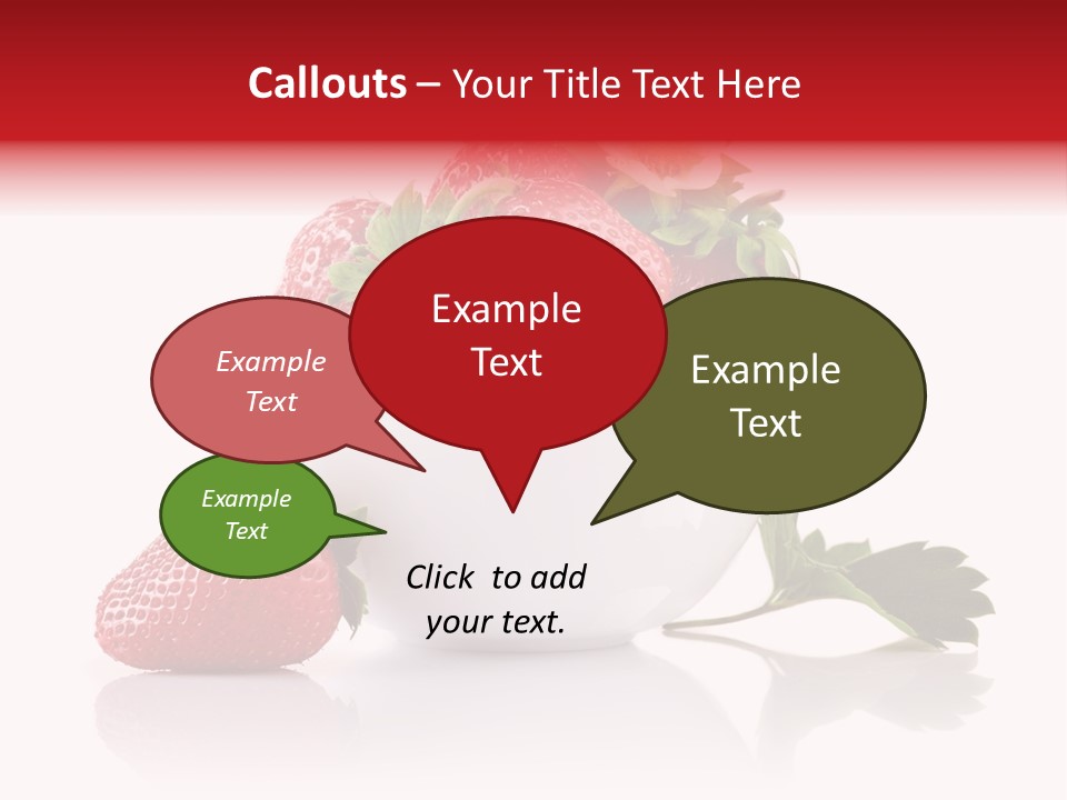 Fresh Natural Vegetarian PowerPoint Template