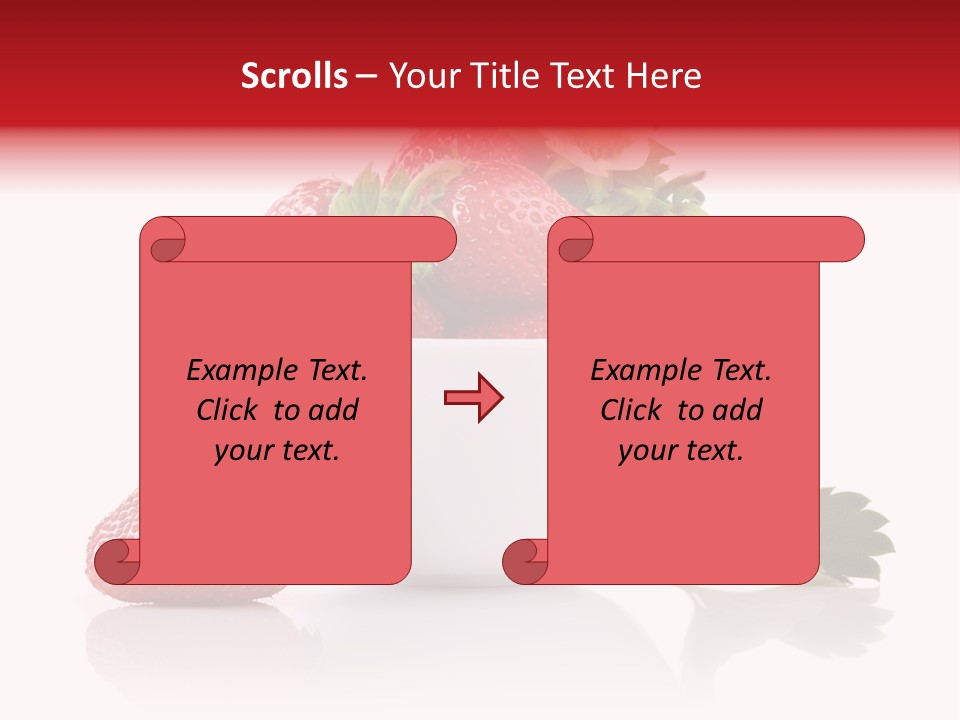 Fresh Natural Vegetarian PowerPoint Template