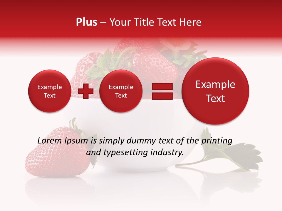 Fresh Natural Vegetarian PowerPoint Template