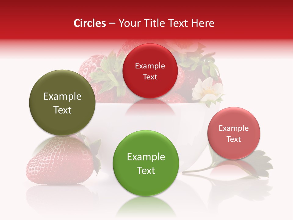 Fresh Natural Vegetarian PowerPoint Template