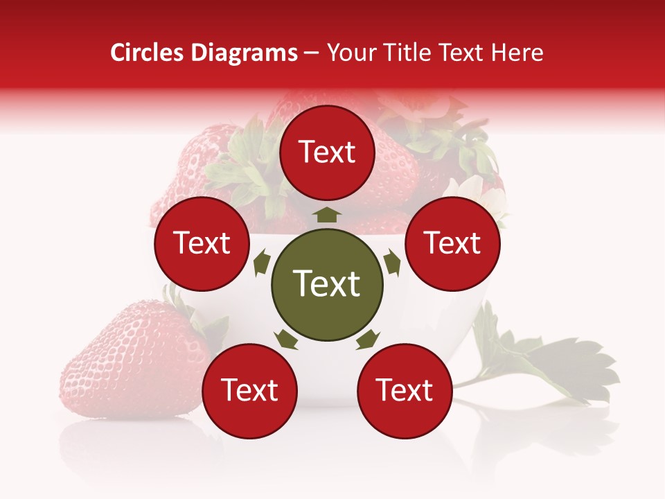 Fresh Natural Vegetarian PowerPoint Template