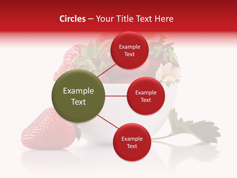 Fresh Natural Vegetarian PowerPoint Template