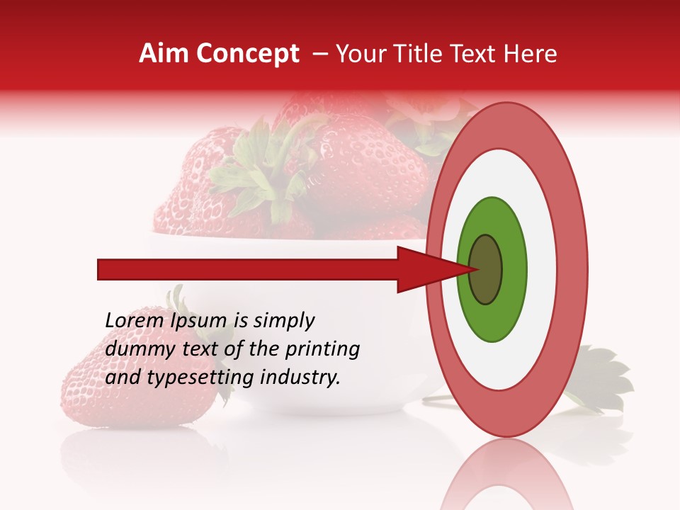 Fresh Natural Vegetarian PowerPoint Template