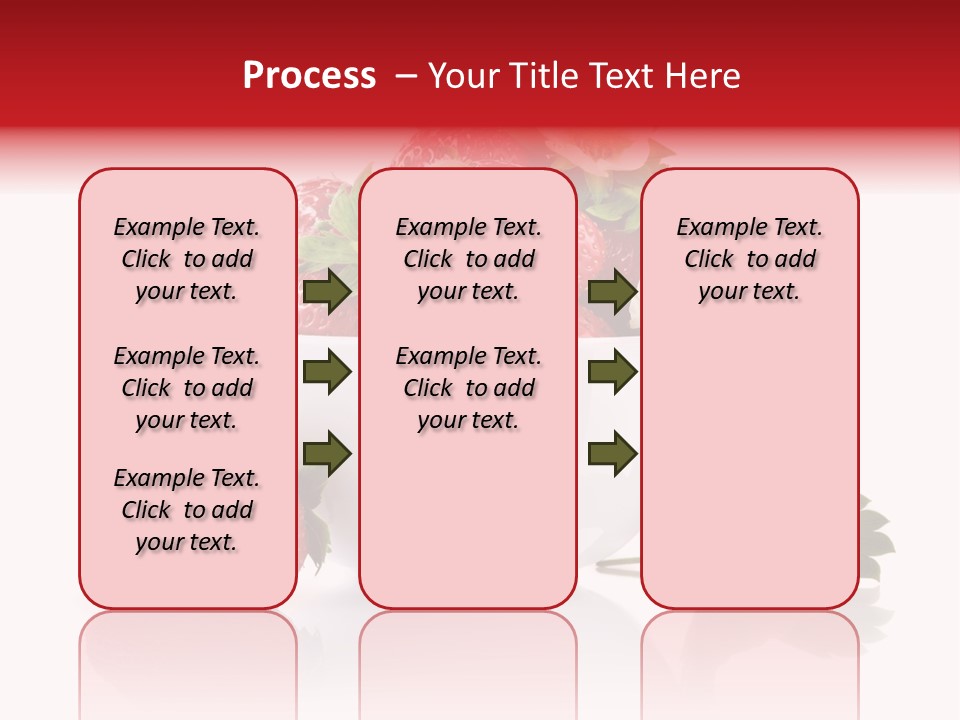 Fresh Natural Vegetarian PowerPoint Template