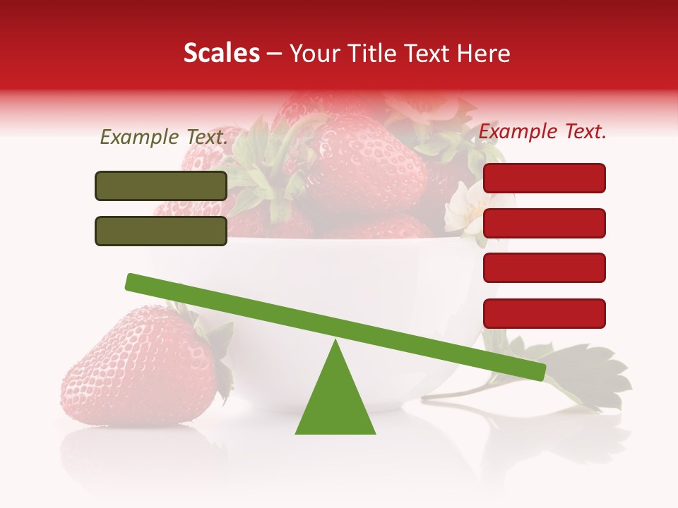 Fresh Natural Vegetarian PowerPoint Template