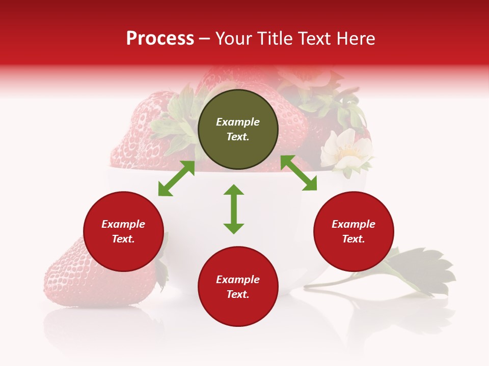 Fresh Natural Vegetarian PowerPoint Template