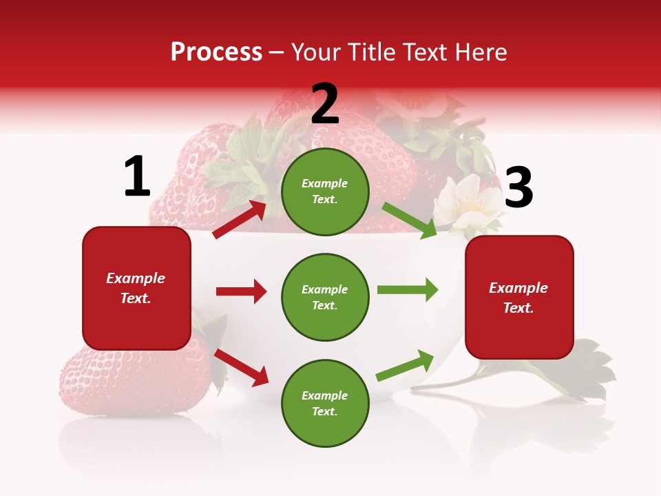 Fresh Natural Vegetarian PowerPoint Template