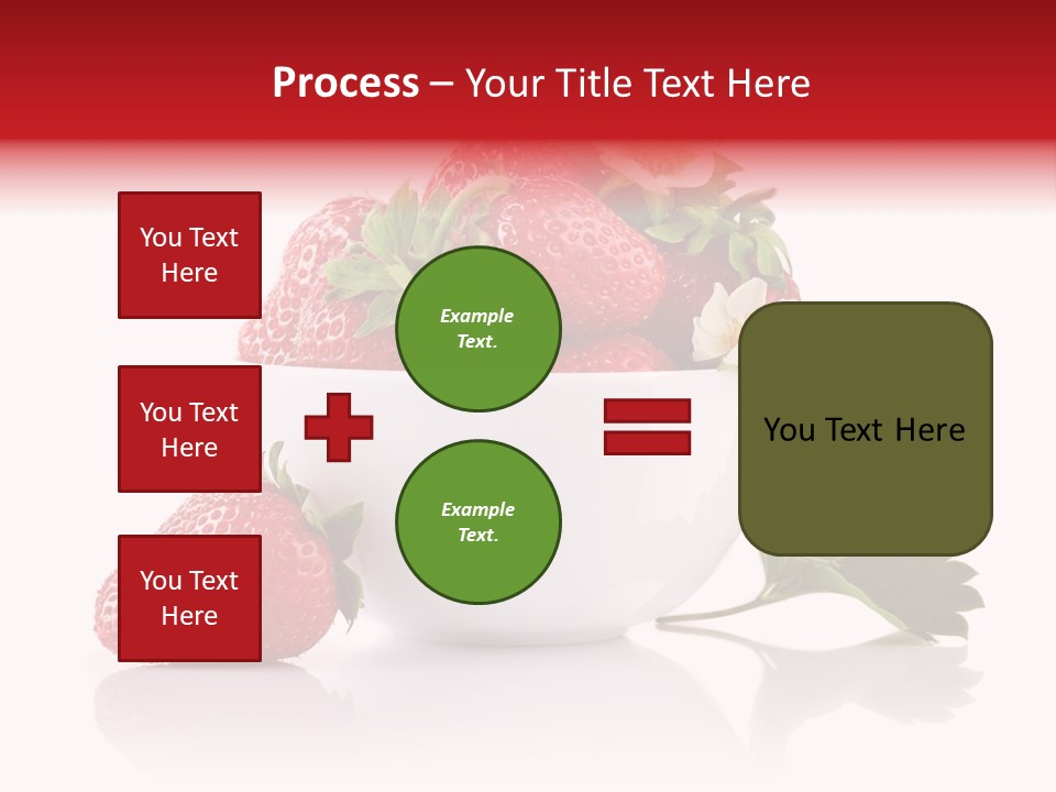 Fresh Natural Vegetarian PowerPoint Template