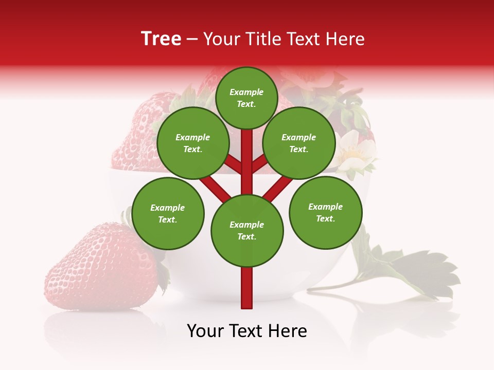 Fresh Natural Vegetarian PowerPoint Template