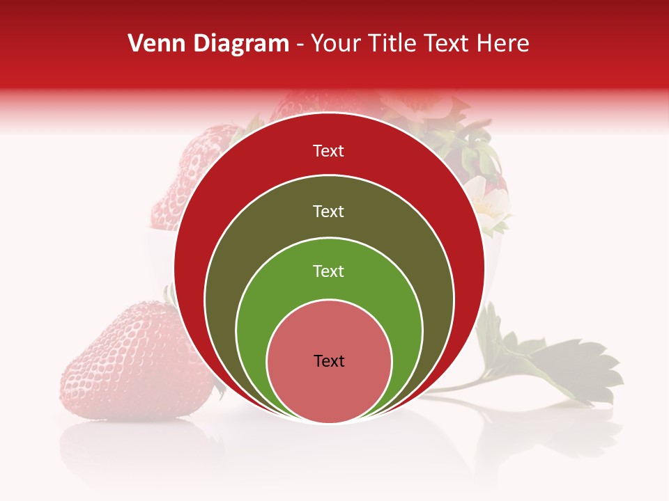 Fresh Natural Vegetarian PowerPoint Template