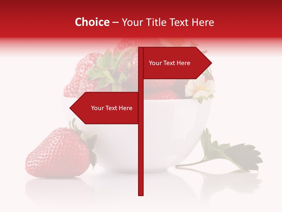 Fresh Natural Vegetarian PowerPoint Template