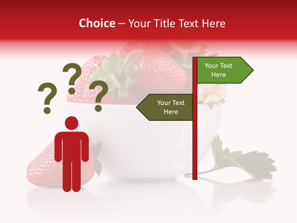 Fresh Natural Vegetarian PowerPoint Template