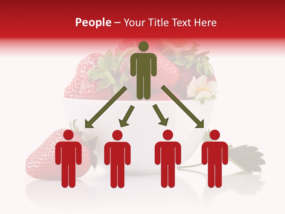 Fresh Natural Vegetarian PowerPoint Template