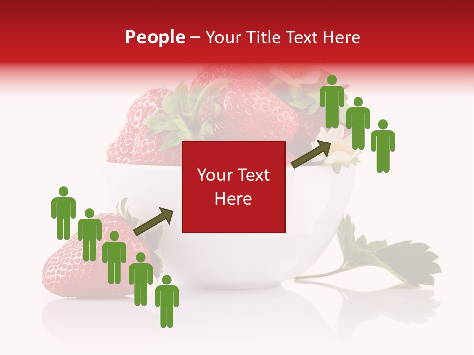 Fresh Natural Vegetarian PowerPoint Template