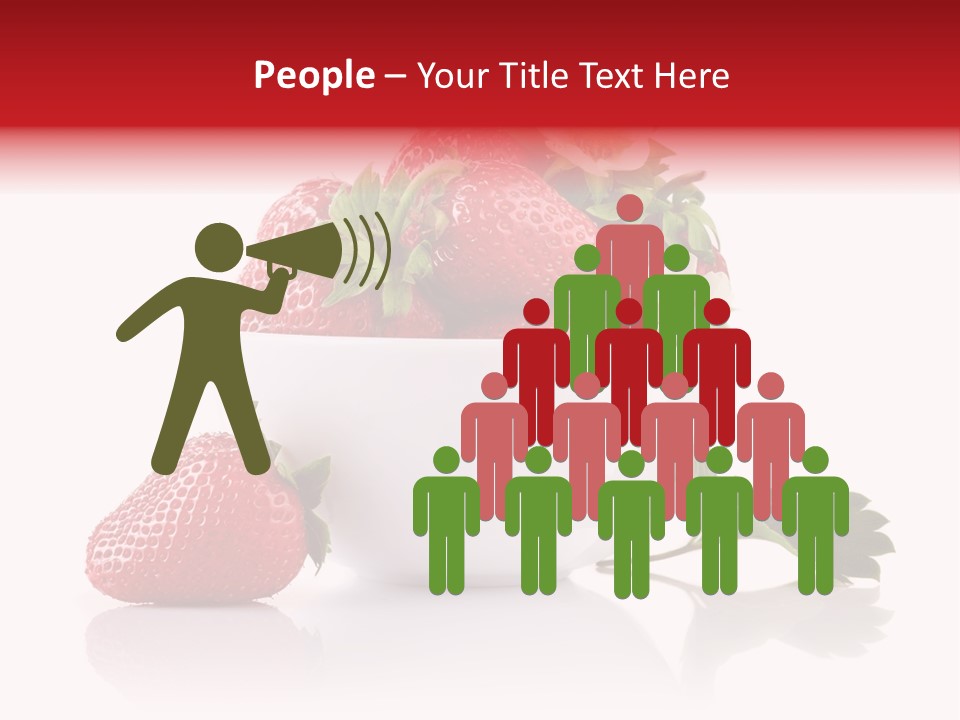 Fresh Natural Vegetarian PowerPoint Template