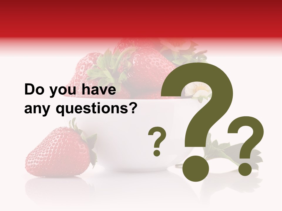 Fresh Natural Vegetarian PowerPoint Template