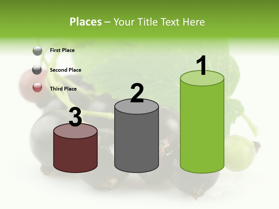 Vitamin Natural Food PowerPoint Template