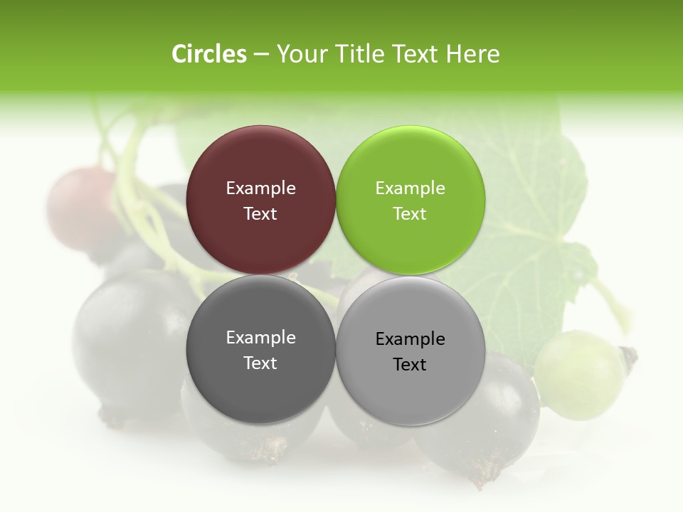 Vitamin Natural Food PowerPoint Template