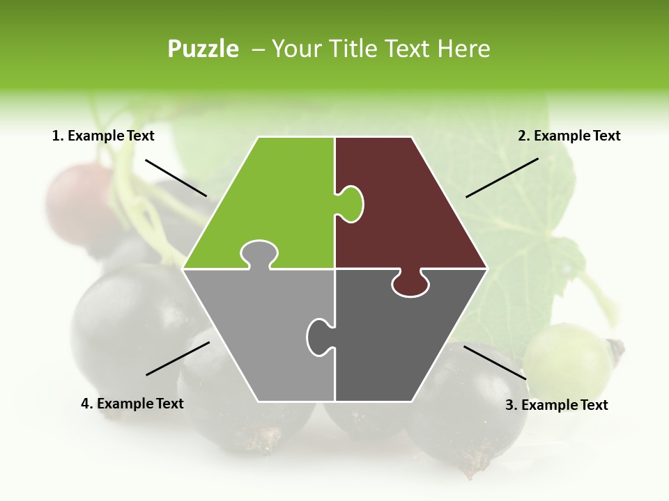 Vitamin Natural Food PowerPoint Template