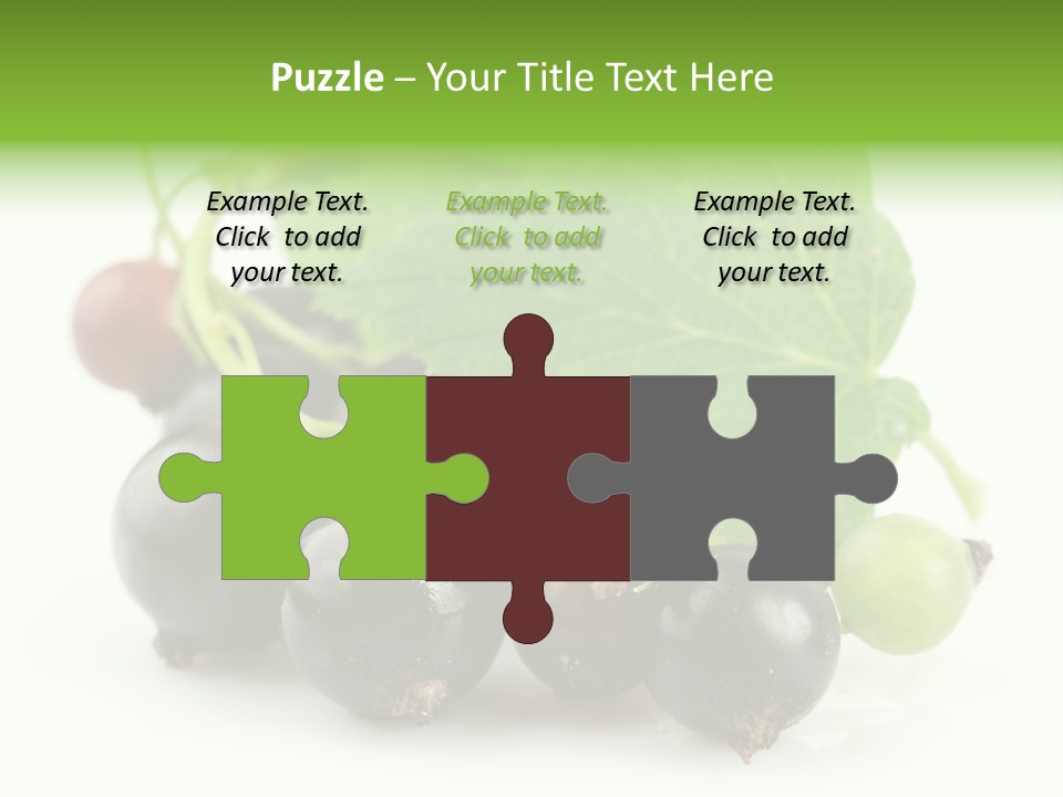 Vitamin Natural Food PowerPoint Template