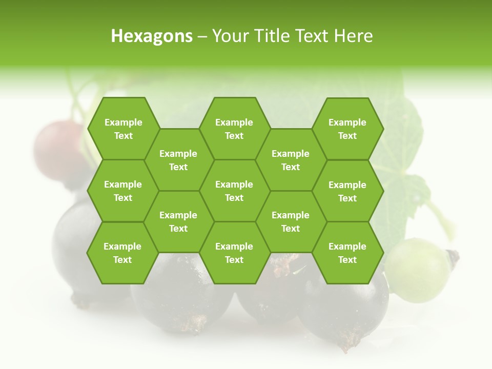 Vitamin Natural Food PowerPoint Template