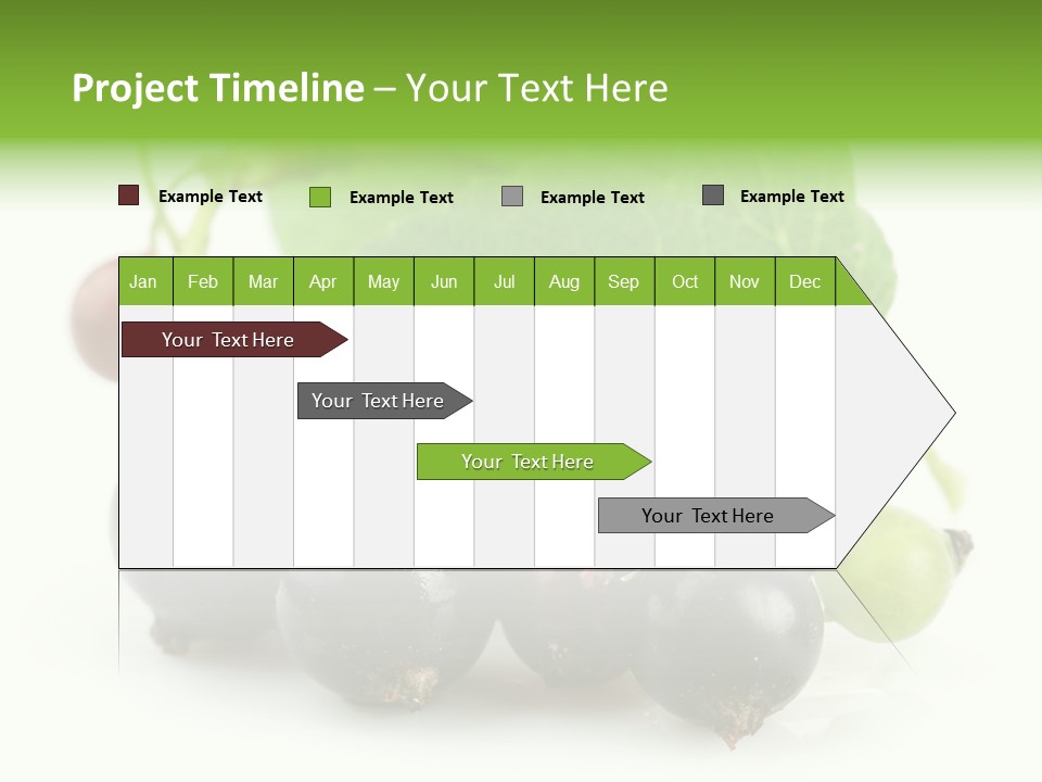 Vitamin Natural Food PowerPoint Template