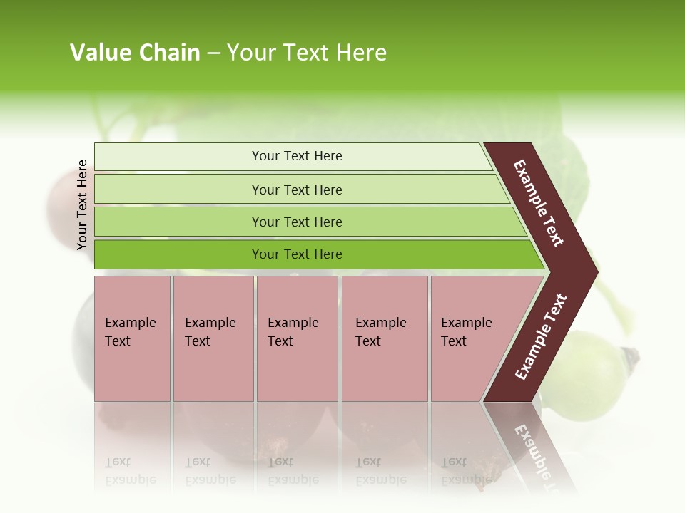 Vitamin Natural Food PowerPoint Template
