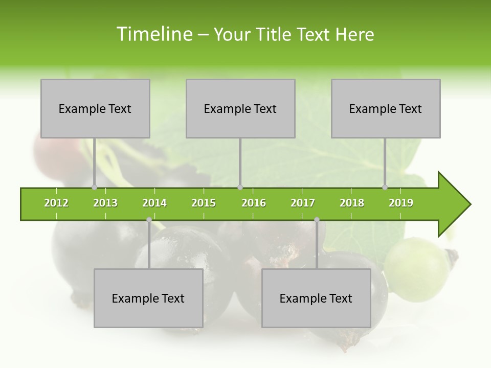 Vitamin Natural Food PowerPoint Template