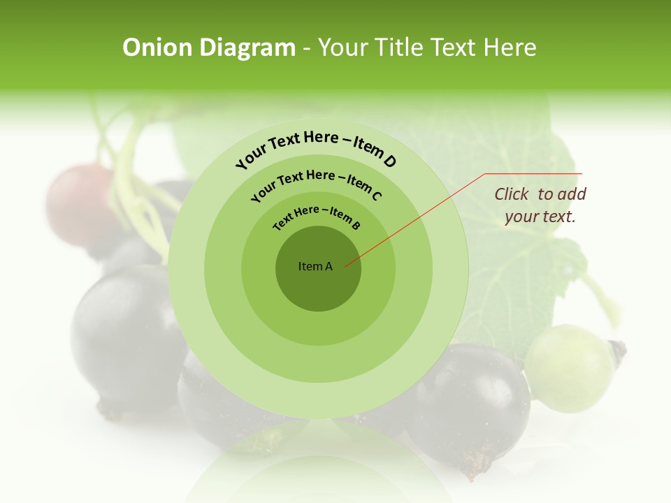 Vitamin Natural Food PowerPoint Template