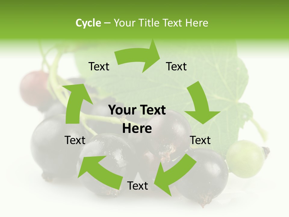 Vitamin Natural Food PowerPoint Template