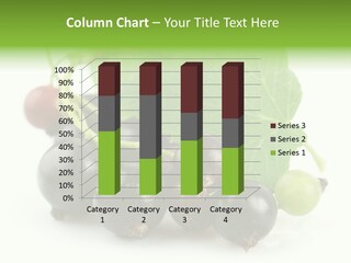 Vitamin Natural Food PowerPoint Template