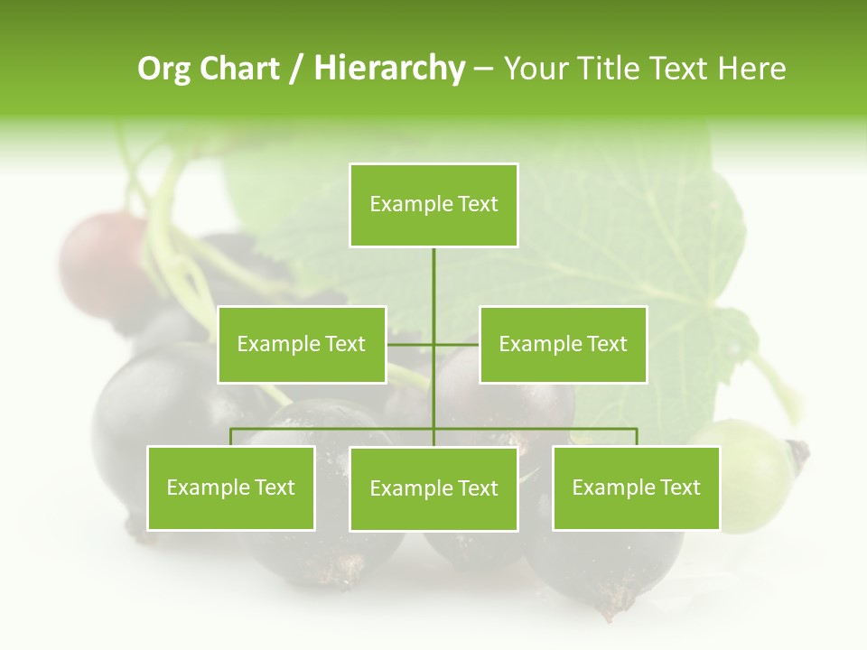 Vitamin Natural Food PowerPoint Template