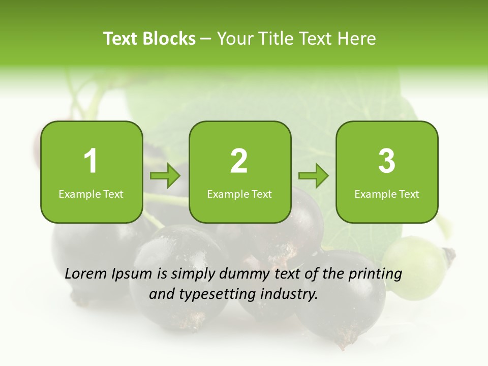 Vitamin Natural Food PowerPoint Template