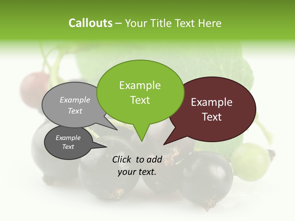 Vitamin Natural Food PowerPoint Template