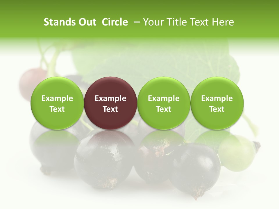 Vitamin Natural Food PowerPoint Template