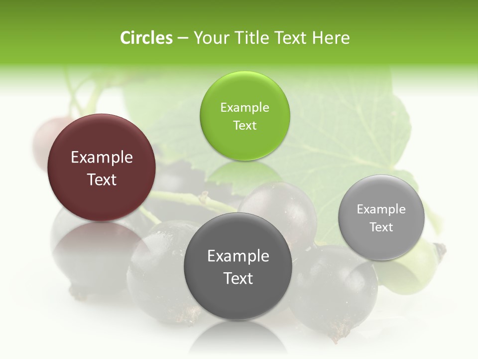 Vitamin Natural Food PowerPoint Template