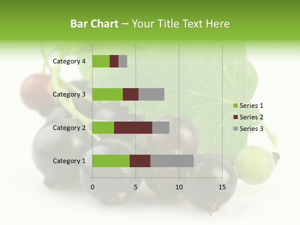 Vitamin Natural Food PowerPoint Template