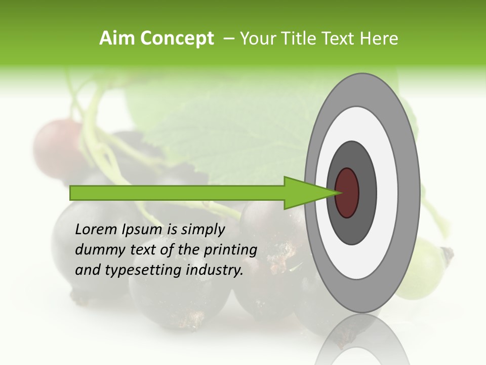 Vitamin Natural Food PowerPoint Template