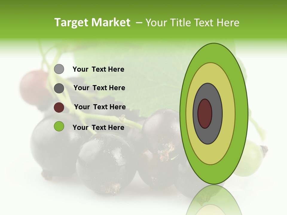 Vitamin Natural Food PowerPoint Template