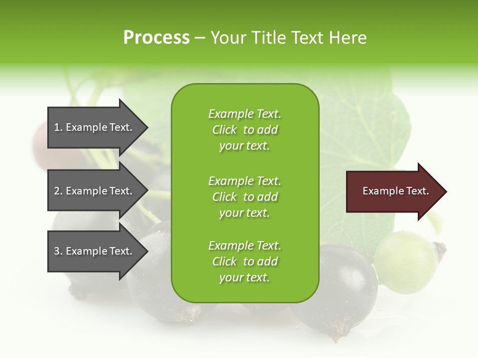 Vitamin Natural Food PowerPoint Template