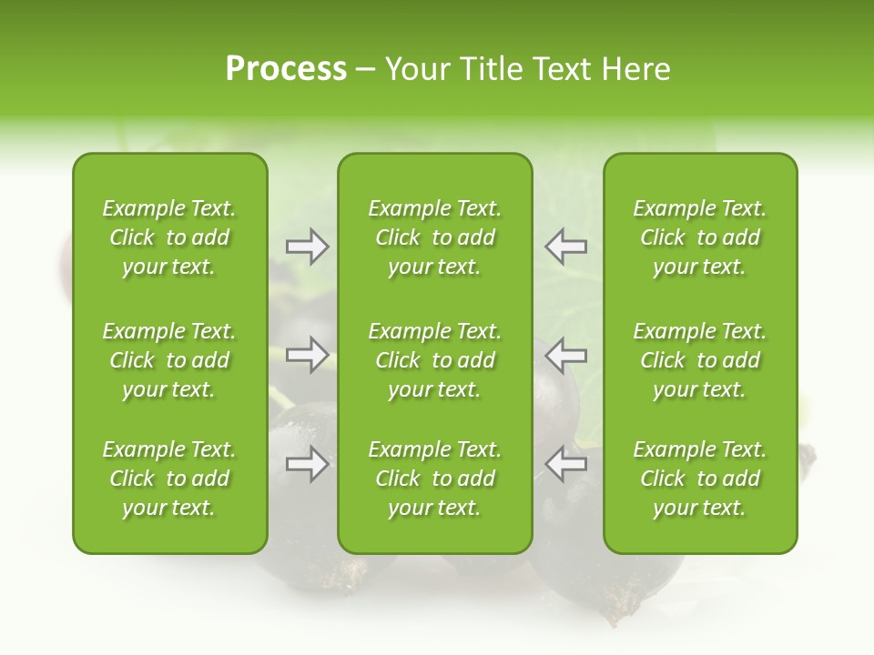 Vitamin Natural Food PowerPoint Template